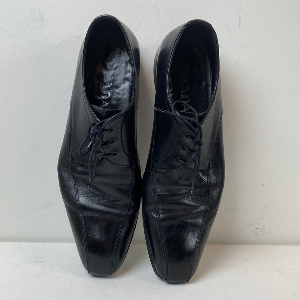 Prada leather shoes in size 6.5